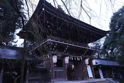 伊佐須美神社の山門・神門
