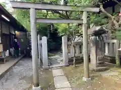 牛天神北野神社の鳥居