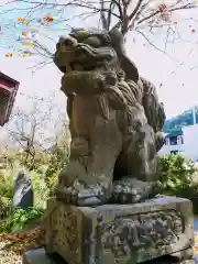 早池峰神社の狛犬