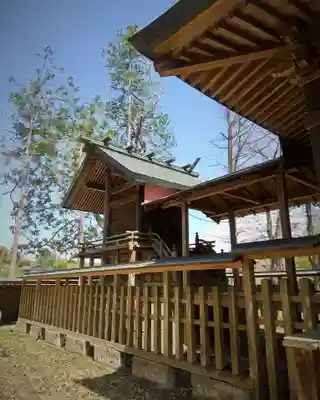 黒羽神社の本殿・本堂