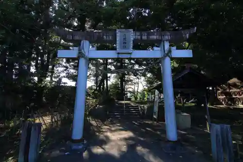 梁川浅間宮神社の鳥居