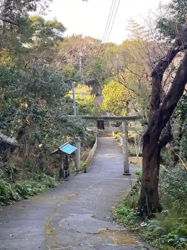 潮御崎神社の鳥居