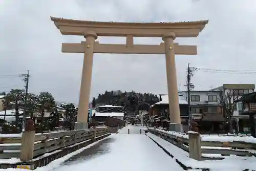 櫻山八幡宮の鳥居