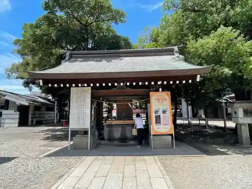真清田神社の手水舎
