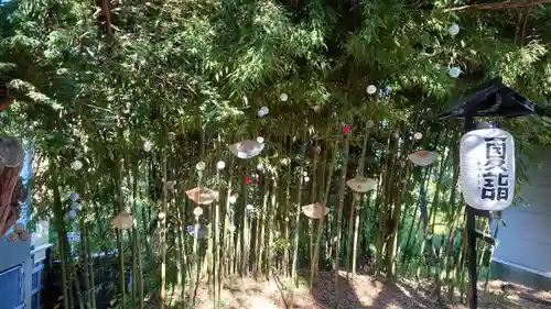 湯倉神社の庭園