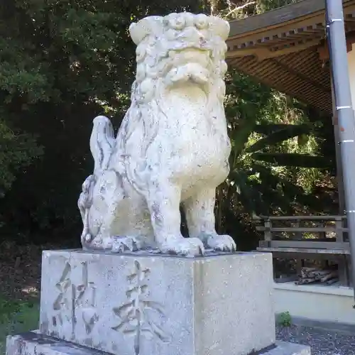 大窪神社の狛犬