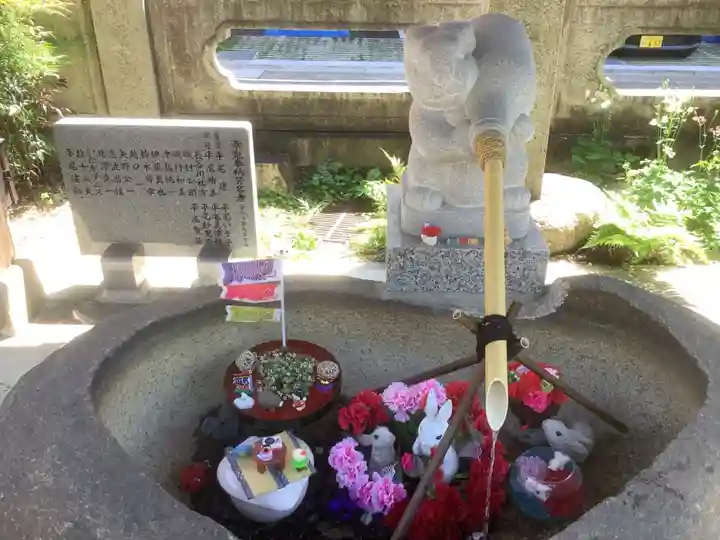 三輪神社の手水舎