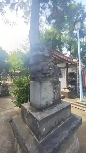 山王稲穂神社の狛犬