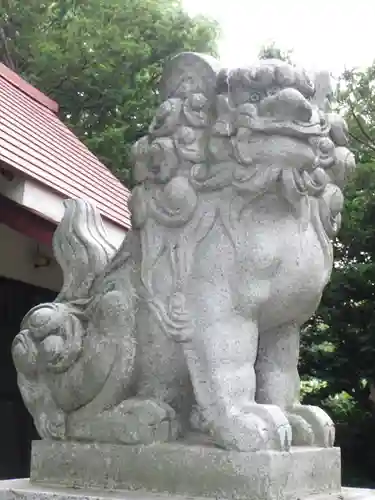 富武士神社の狛犬