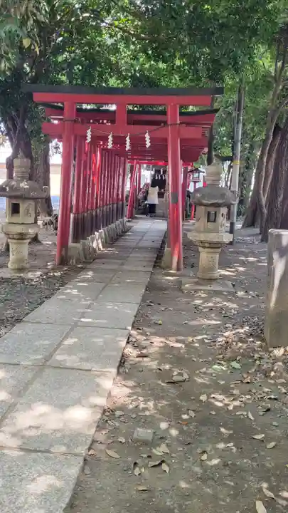 花園神社の鳥居