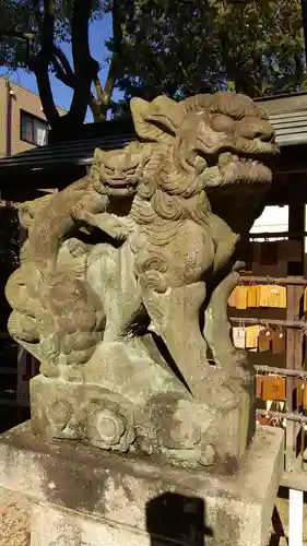 田縣神社の狛犬