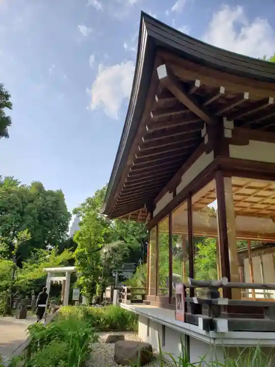 鳩森八幡神社の神楽
