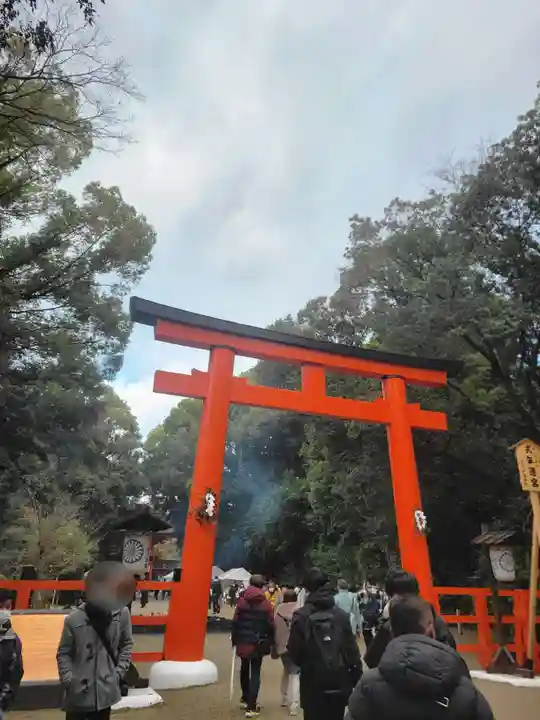 賀茂御祖神社(下鴨神社)の鳥居