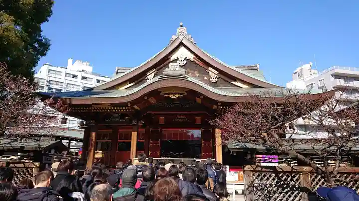 湯島天満宮の本殿・本堂