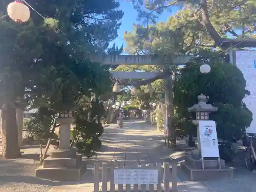 森戸大明神（森戸神社）の鳥居