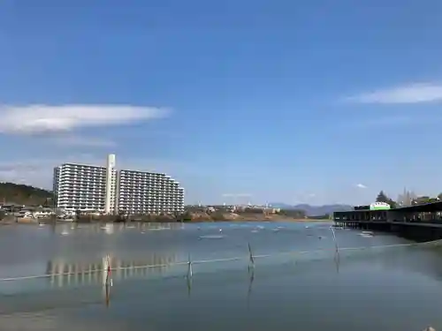 甲八幡神社の景色