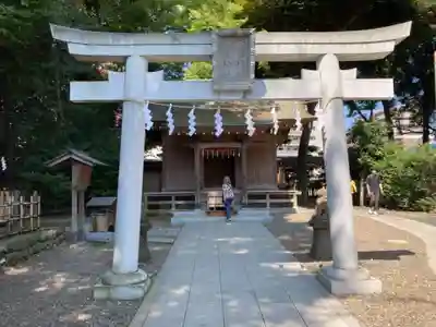 大國魂神社の鳥居