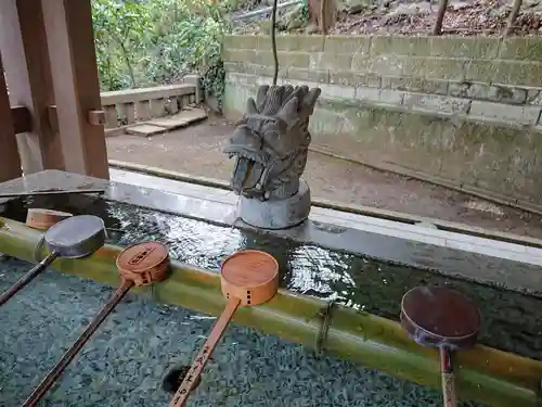 江島神社の手水舎