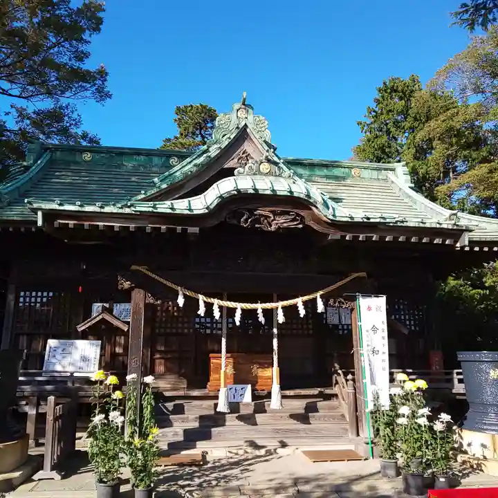 大曽根八幡神社の本殿・本堂