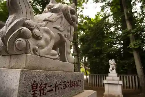 天祖神社の狛犬