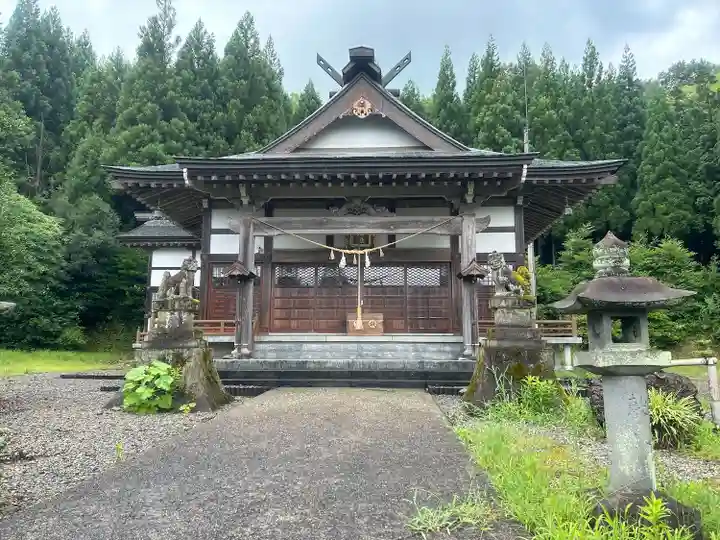 白鳥神社の本殿・本堂