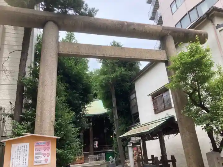 櫻木神社の鳥居