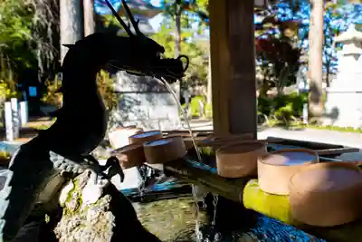 高麗神社の手水舎