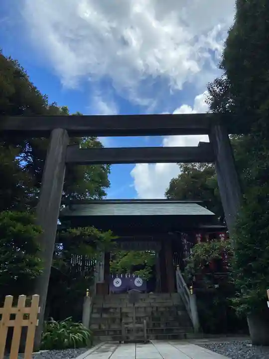 東京大神宮の鳥居