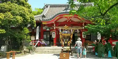 市原稲荷神社の本殿・本堂