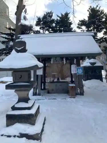 札幌諏訪神社の手水