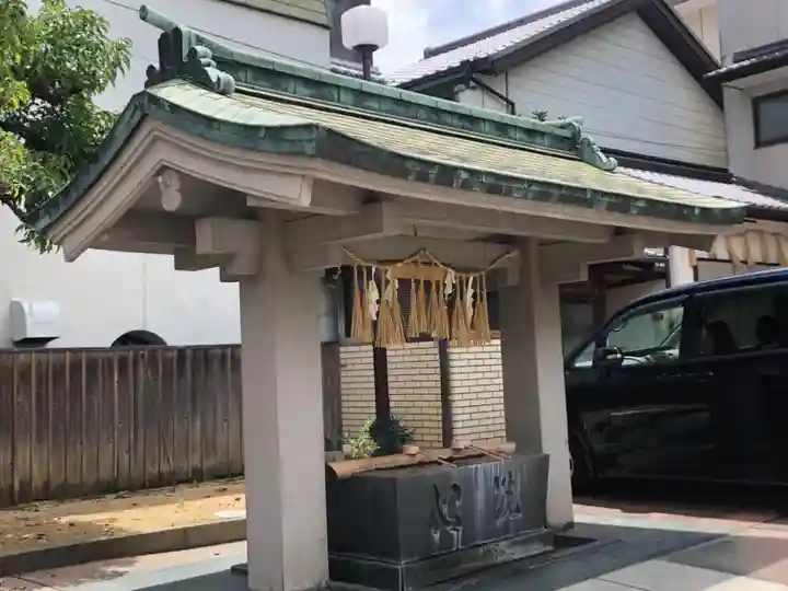 事代主神社の手水舎