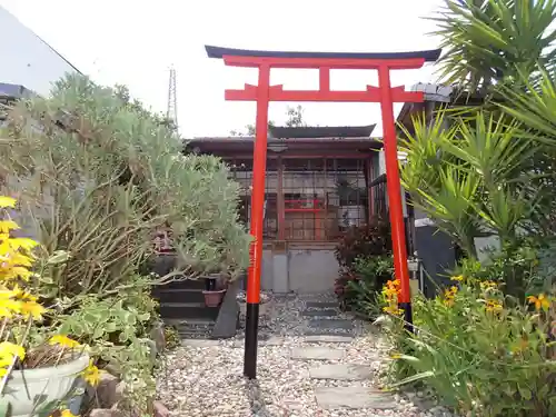 堅真音神社の鳥居