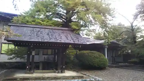 岩手護國神社の手水舎