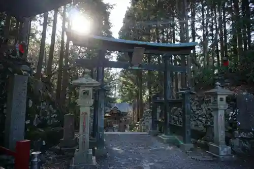 三峯神社の鳥居