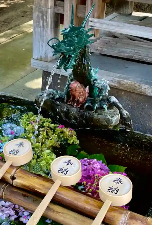 藤森神社の手水舎