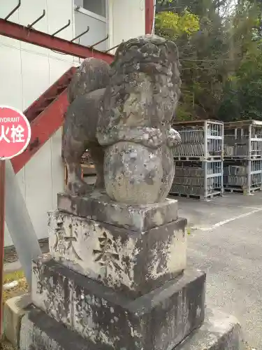 柏島神社の狛犬