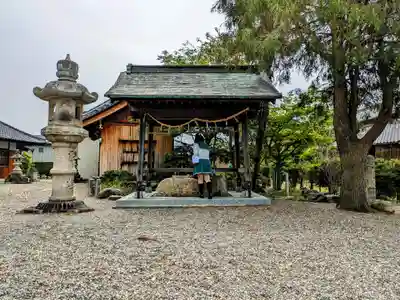 鳥取山田神社の手水舎