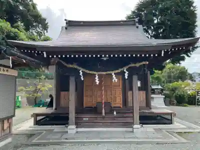 永田春日神社の本殿・本堂