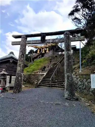 田島神社の鳥居