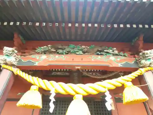 中氷川神社の芸術