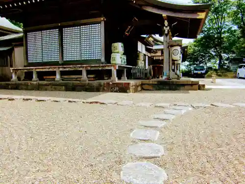 埴生神社の庭園