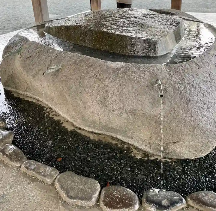 宗像大社の手水舎