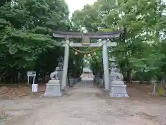 東端八劔神社の鳥居