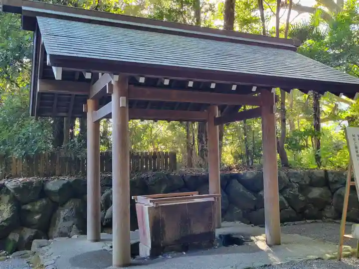 月讀宮(皇大神宮別宮)の手水舎