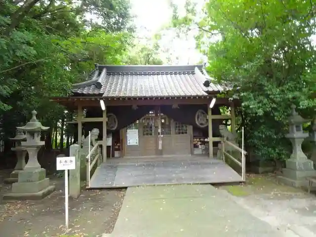 笛田神社の本殿・本堂