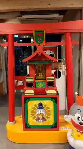 うまい棒神社の本殿・本堂