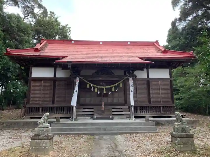 芝崎神社の本殿・本堂