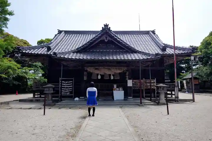 塩冶神社の本殿・本堂