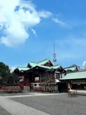 亀戸天神社の本殿・本堂