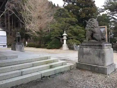 函館八幡宮の狛犬